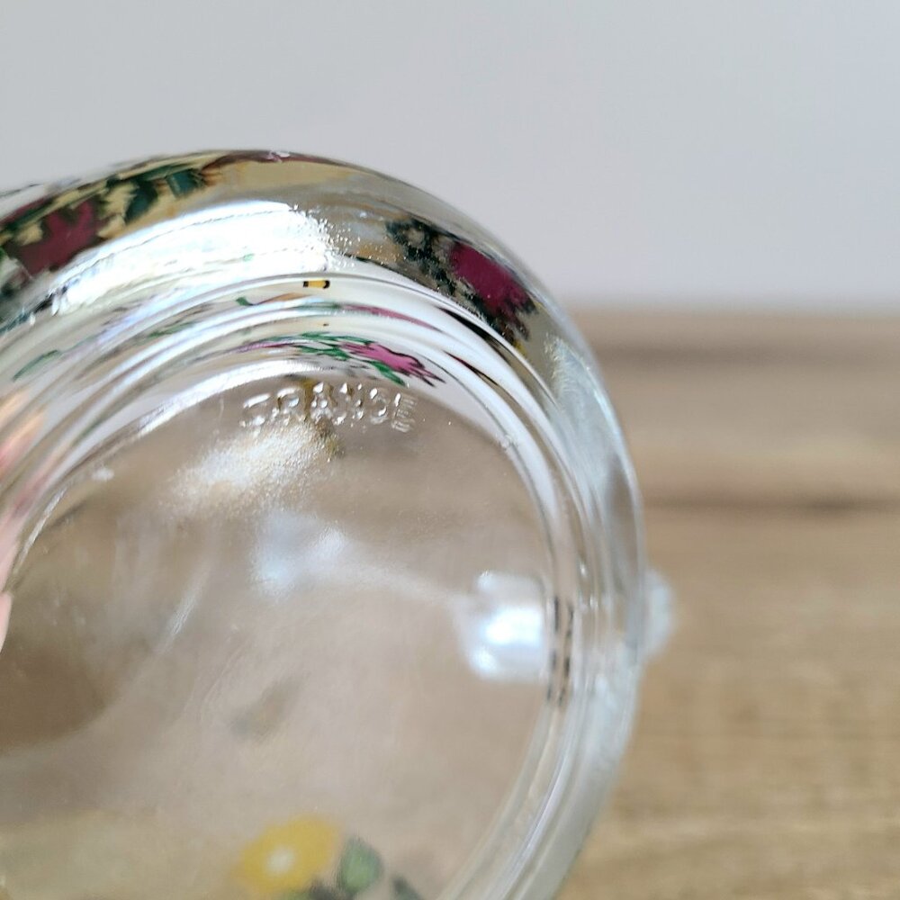 Made in France glass mug with bees design. - Picture 13 of 13